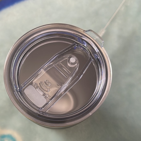 20 oz Stainless steel insulated tumbler cup with letter A initial - Picture 2 of 3